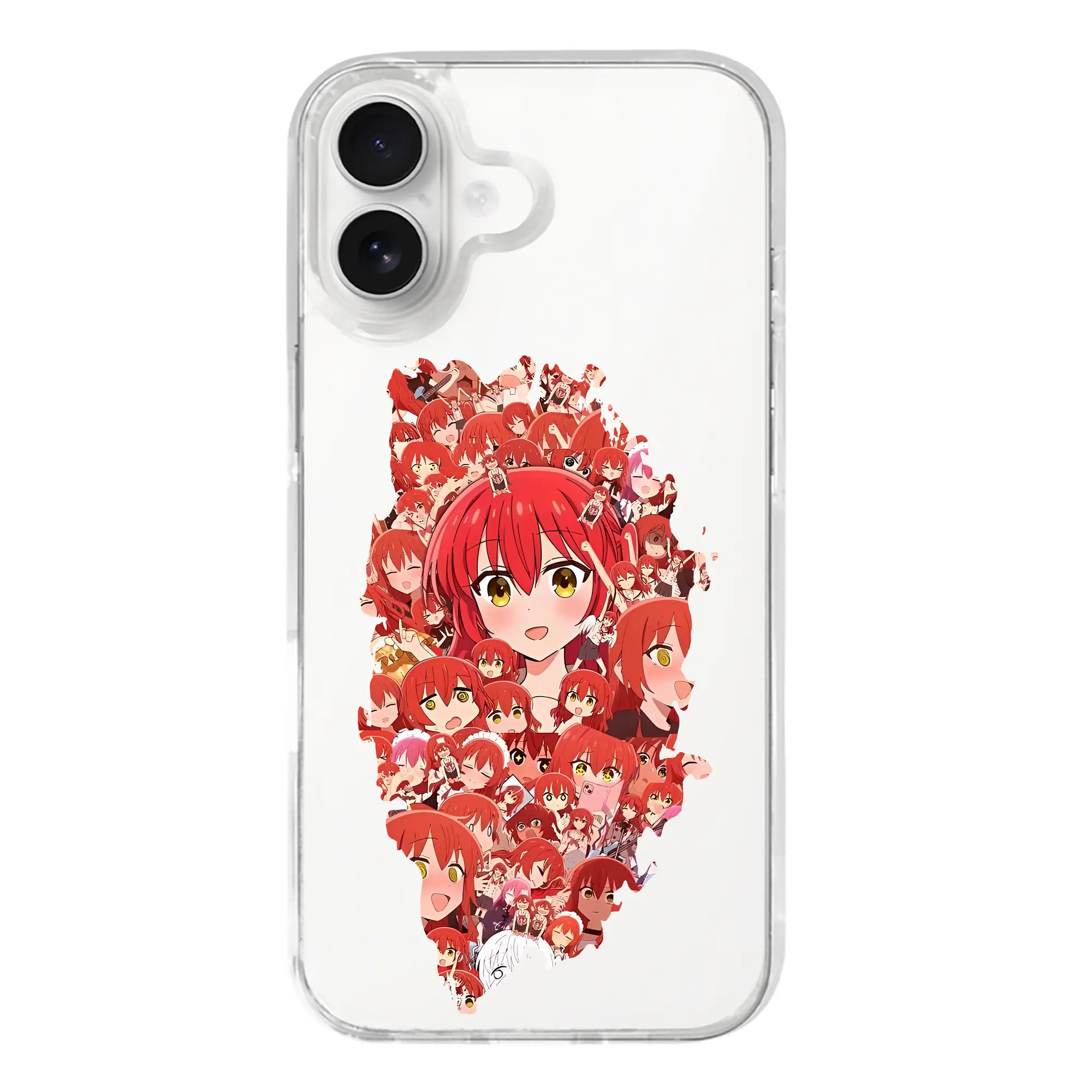 ぼっちざろっく！ グッズ,喜多郁代 - iPhone 17シリーズ 透明スマホケース – 薄型・耐衝撃・精密フィット保護カバー